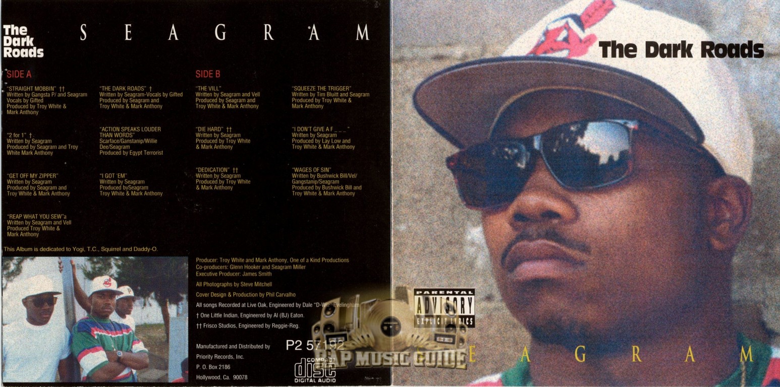 Seagram - The Dark Roads: CD | Rap Music Guide